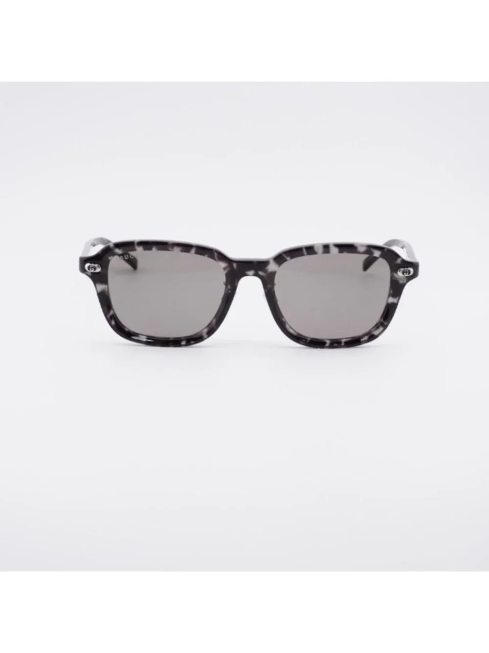 Gucci GG1948SK 002 Sunglasses Grey Havana Square Frame, Grey Lenses